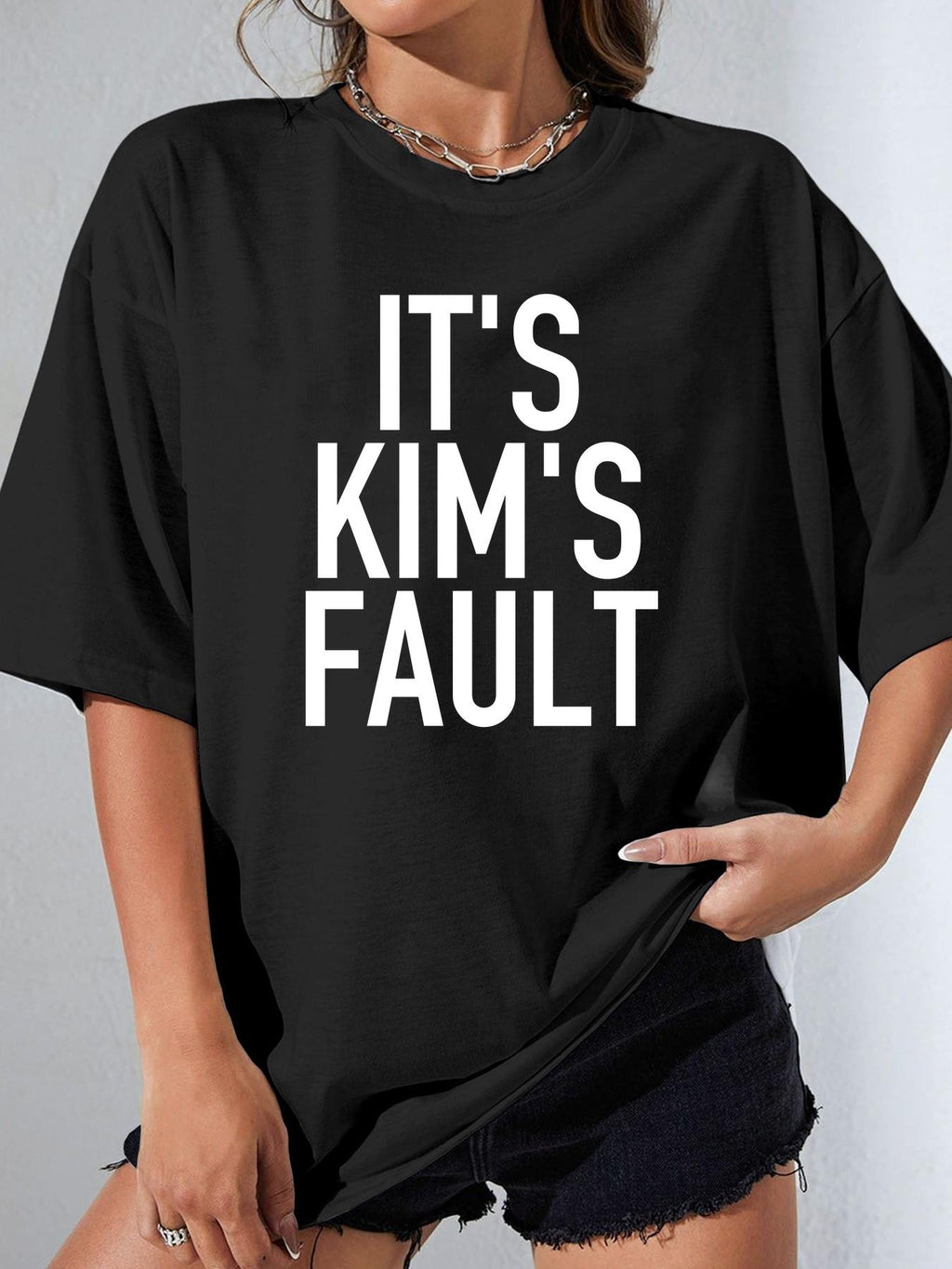 IT'S KIM'S FAULT - Black - image 1