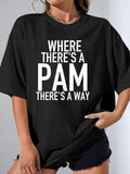 WHERE THERE'S A PAM THERE'S A WAY - Black - image 1