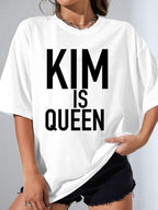 KIM IS QUEEN - White - image 1