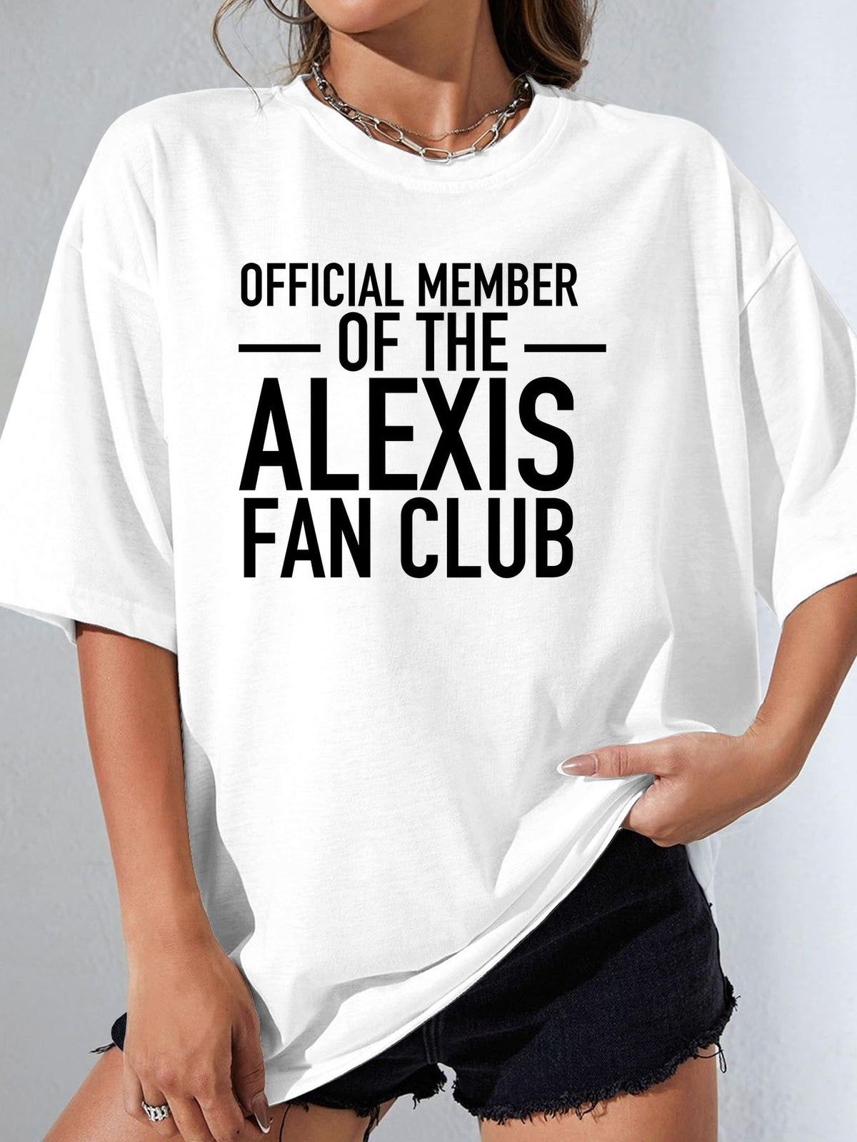 OFFICIAL MEMBER OF THE ALEXIS FAN CLUB - White - image 1