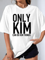 ONLY KIM CAN DO KIM THINGS - White - image 1