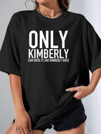 ONLY KIMBERLY CAN ROCK IT LIKE KIMBERLY DOES - Black - image 1