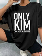 ONLY KIM CAN DO KIM THINGS - Black - image 2