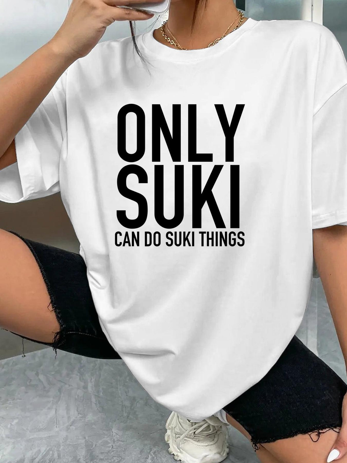 ONLY SUKI CAN DO SUKI THINGS - White - image 2