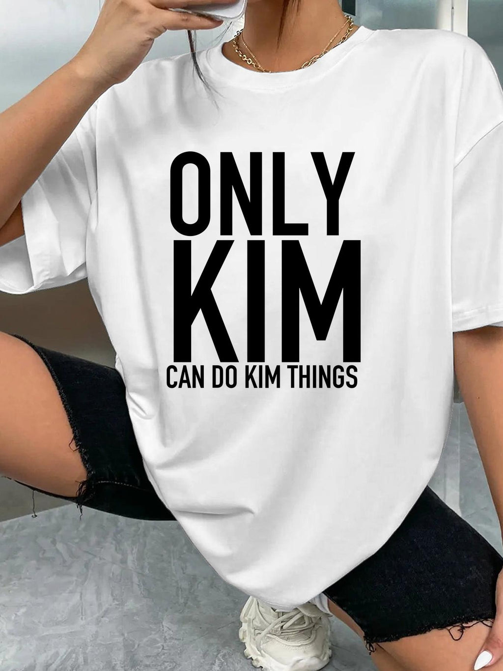 ONLY KIM CAN DO KIM THINGS - White - image 2