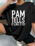 PAM TELLS IT LIKE IT IS! - Black - image 2