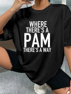 WHERE THERE'S A PAM THERE'S A WAY - Black - image 2