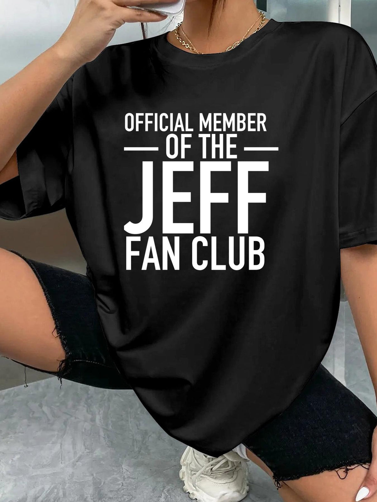 OFFICIAL MEMBER OF THE JEFF FAN CLUB - Black - image 2