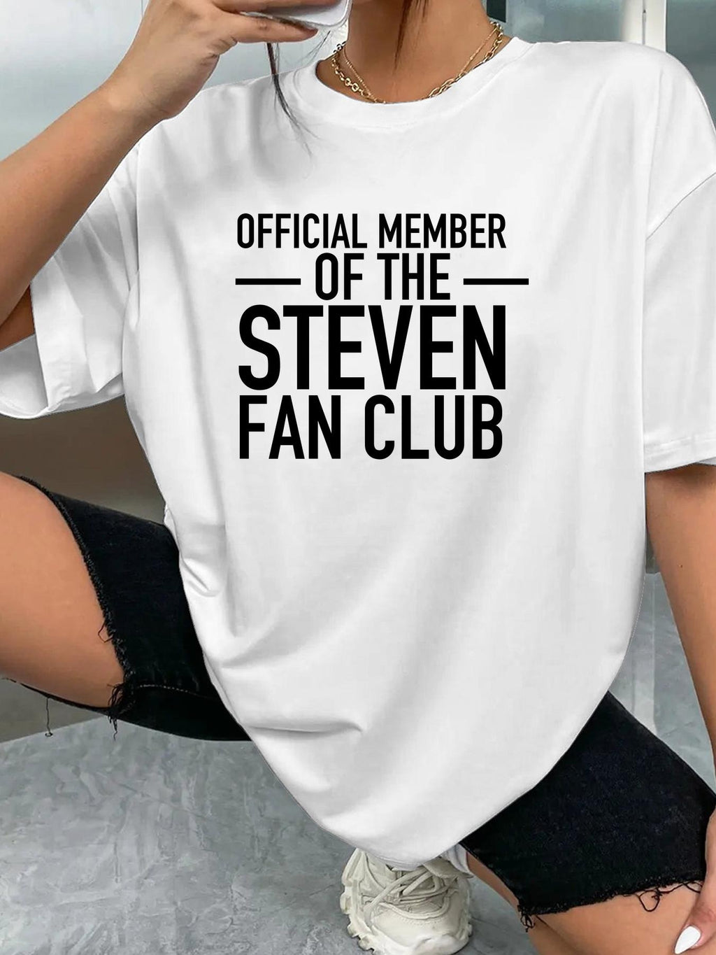 OFFICIAL MEMBER OF THE STEVEN FAN CLUB - White - image 2