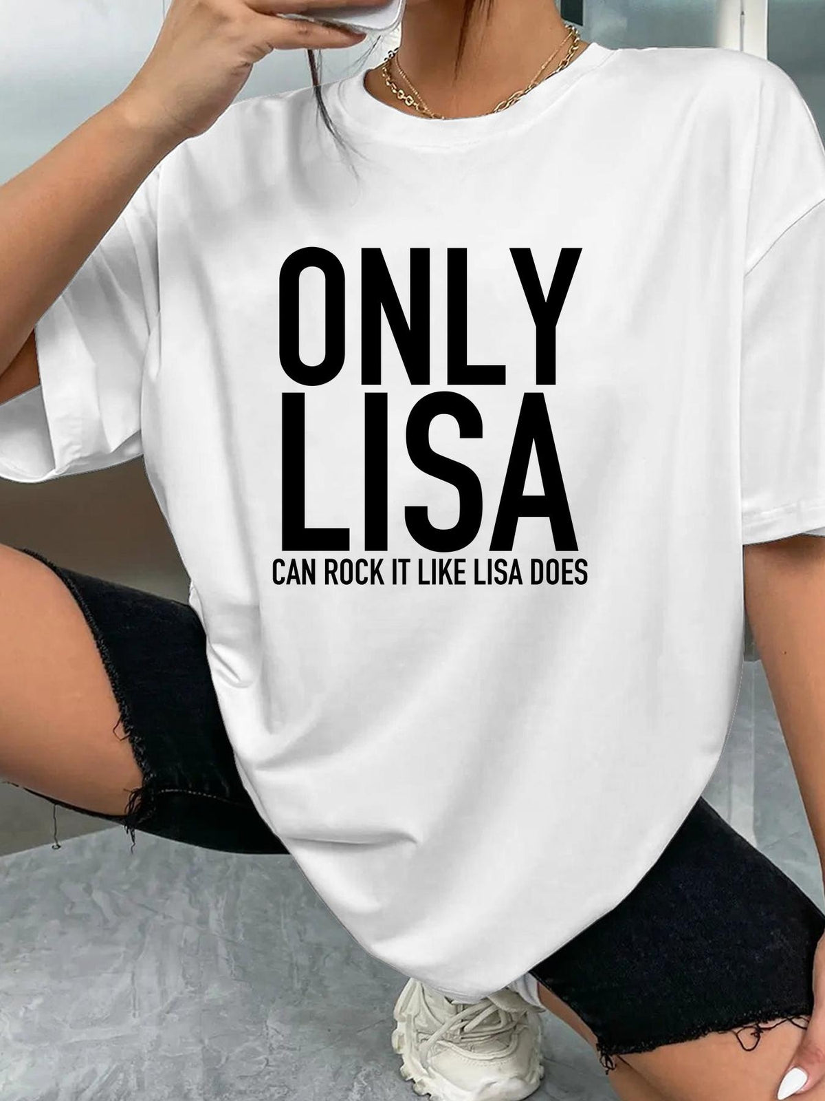 ONLY LISA CAN ROCK IT LIKE LISA DOES - White - image 2
