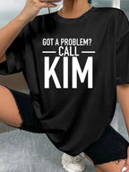 GOT A PROBLEM? CALL KIM - Black - image 2