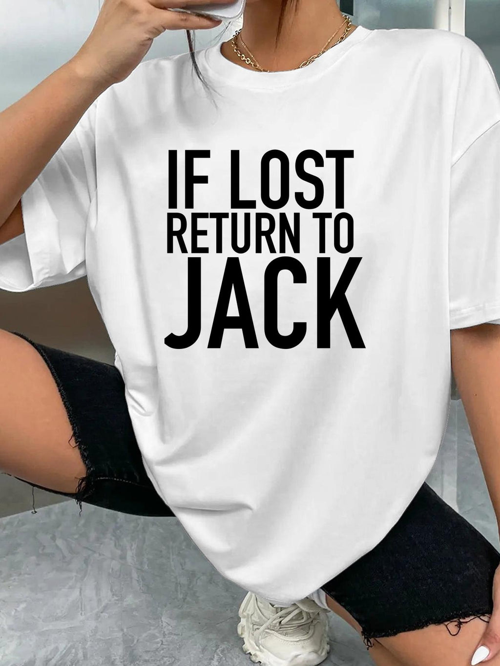 IF LOST RETURN TO JACK - White - image 2