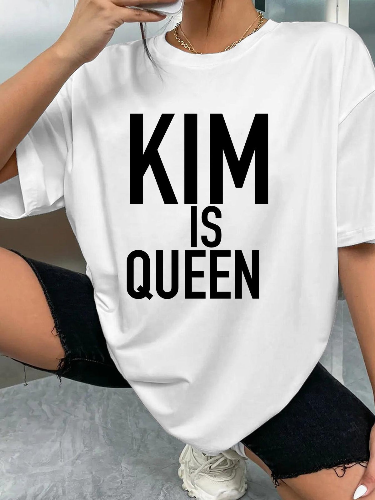 KIM IS QUEEN - White - image 2