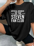 OFFICIAL MEMBER OF THE STEVEN FAN CLUB - Black - image 2
