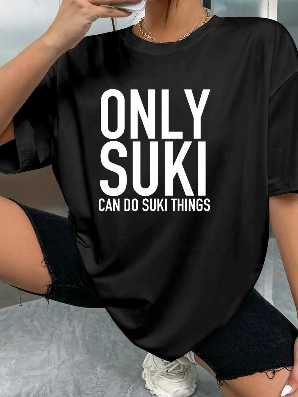 ONLY SUKI CAN DO SUKI THINGS - Black - image 2