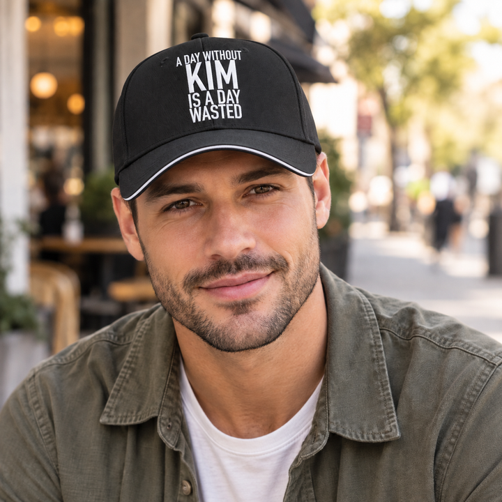 A Day Without Kim Is A Day Wasted - Baseball Cap