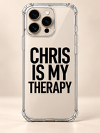 CHRIS IS MY THERAPY phone-case iphone-16-pro mockup