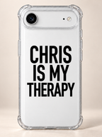 CHRIS IS MY THERAPY phone-case iphone-17-air mockup