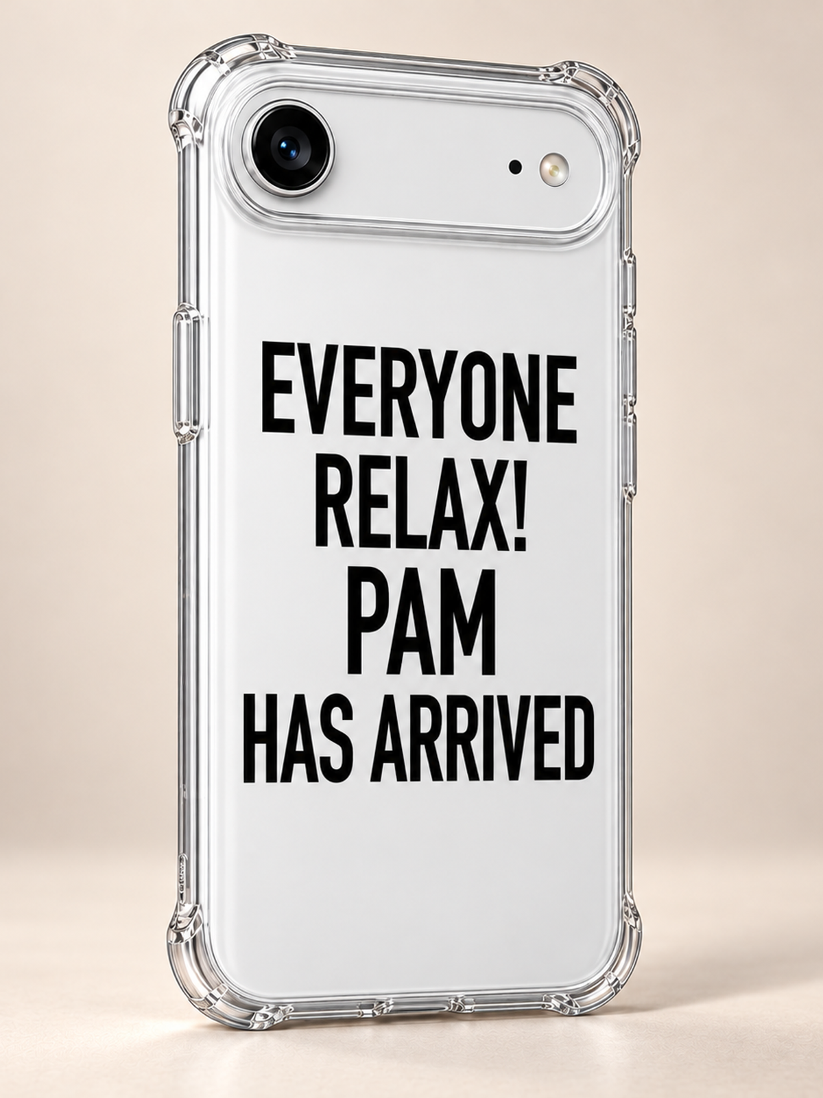 EVERYONE RELAX! PAM HAS ARRIVED phone-case iphone-17-air mockup