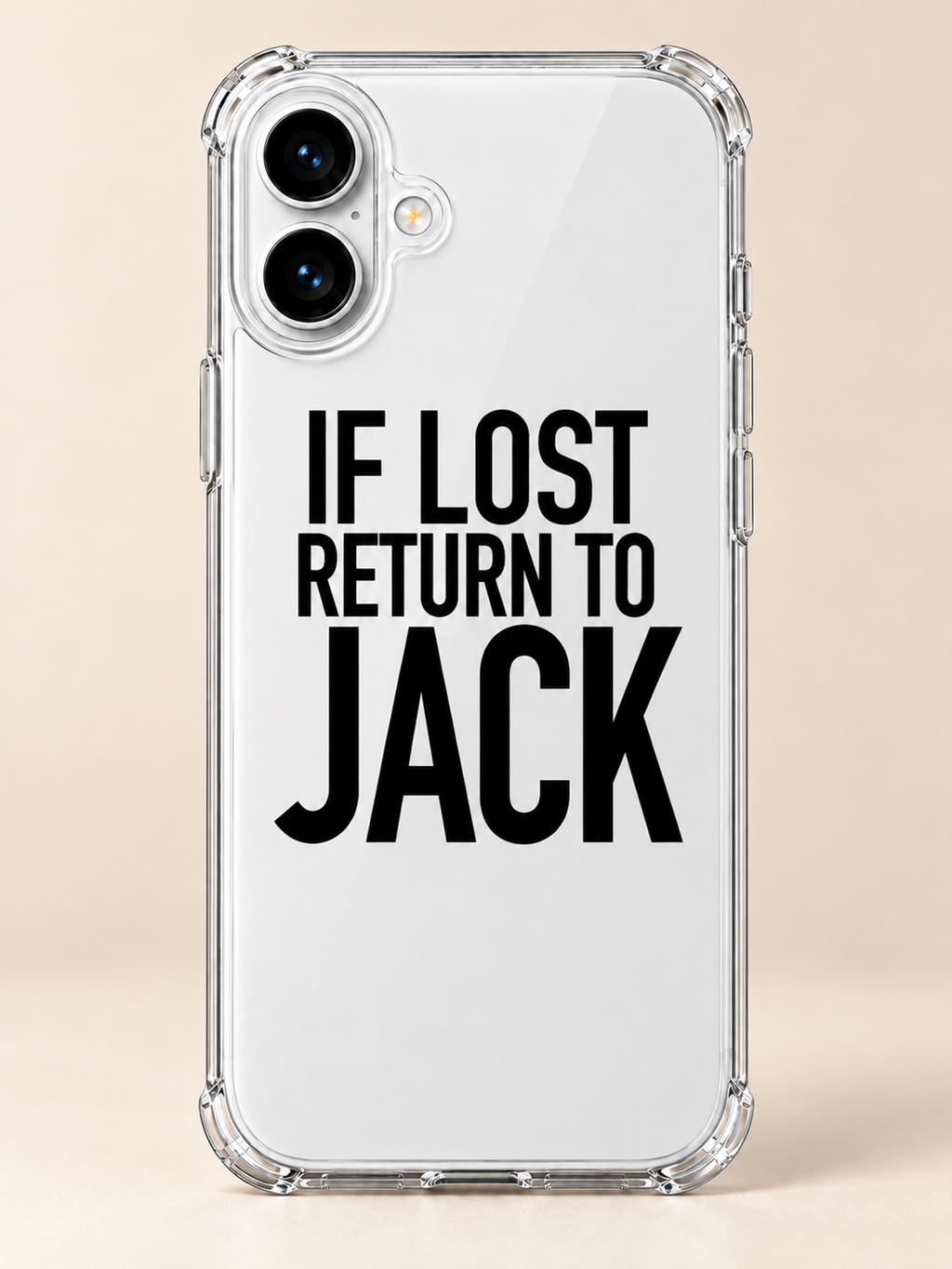 IF LOST RETURN TO JACK phone-case iphone-16-plus mockup