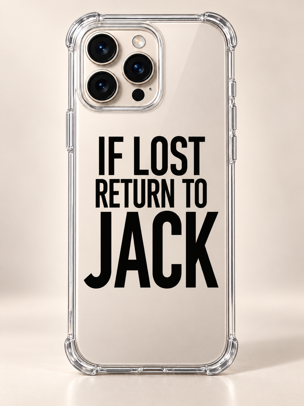 IF LOST RETURN TO JACK phone-case iphone-16-pro-max mockup