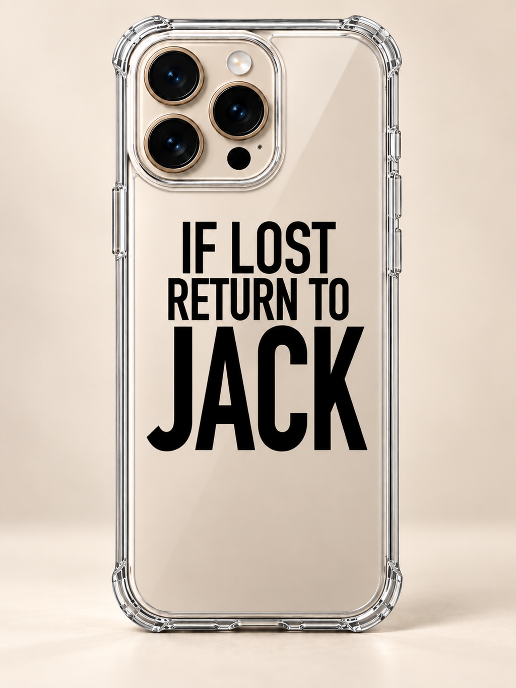 IF LOST RETURN TO JACK phone-case iphone-16-pro mockup