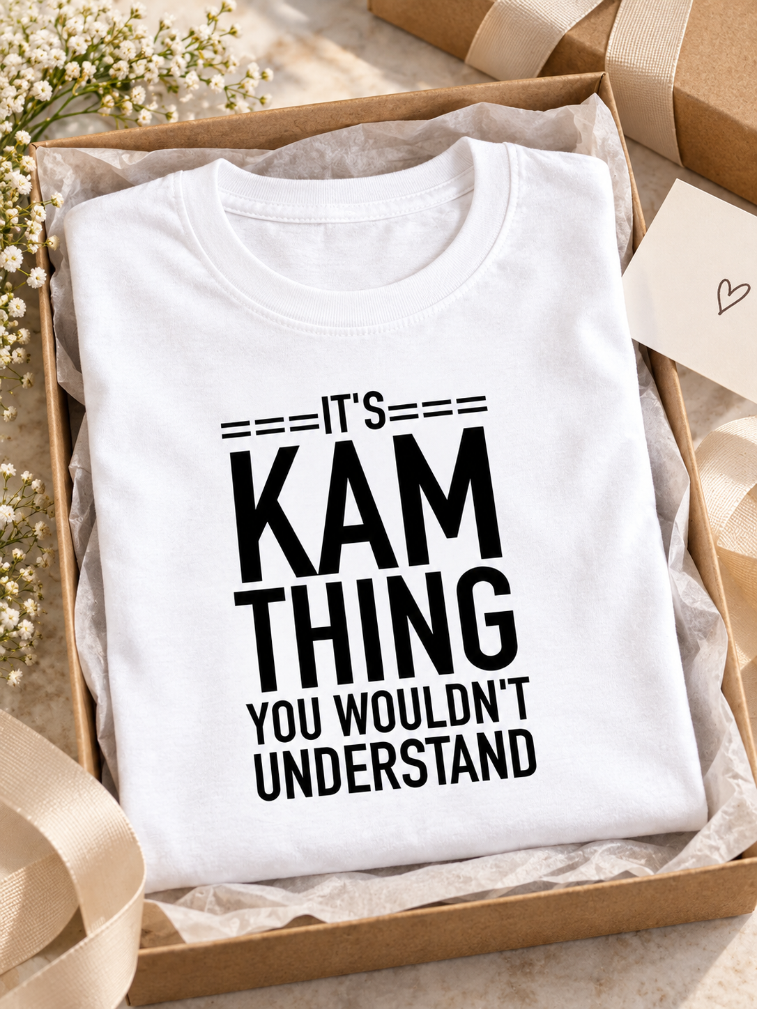 It's Kam thing you wouldn't understand. - Men's T-Shirt
