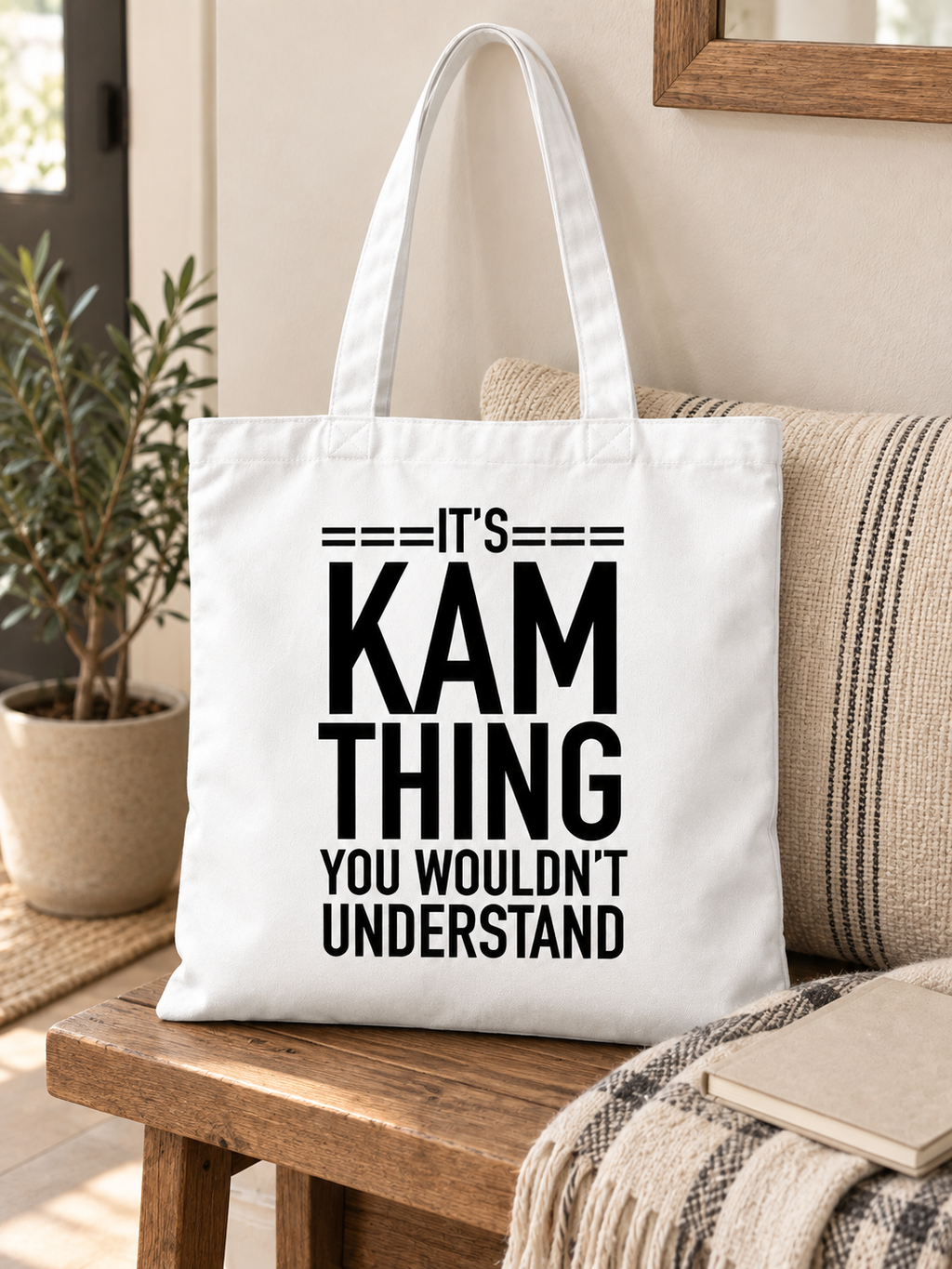 It's Kam thing you wouldn't understand. - Tote Bag