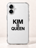 KIM IS QUEEN phone-case iphone-16 mockup