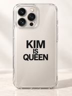 KIM IS QUEEN phone-case iphone-16-pro mockup