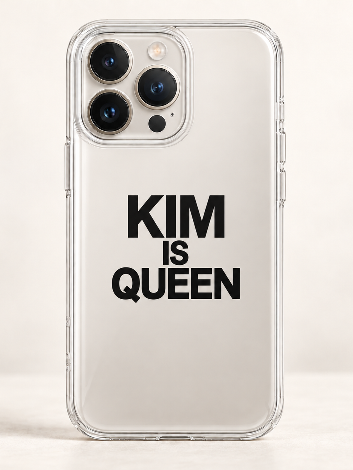 KIM IS QUEEN phone-case iphone-16-pro-max mockup