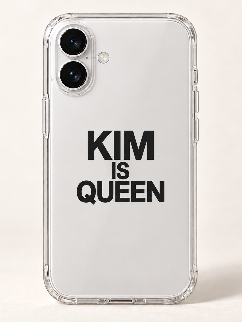 KIM IS QUEEN phone-case iphone-17 mockup