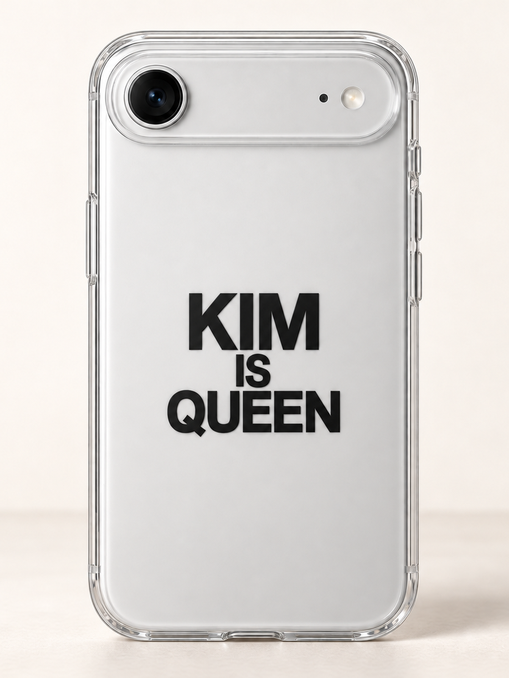KIM IS QUEEN phone-case iphone-17-air mockup