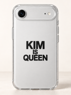 KIM IS QUEEN phone-case iphone-17-air mockup