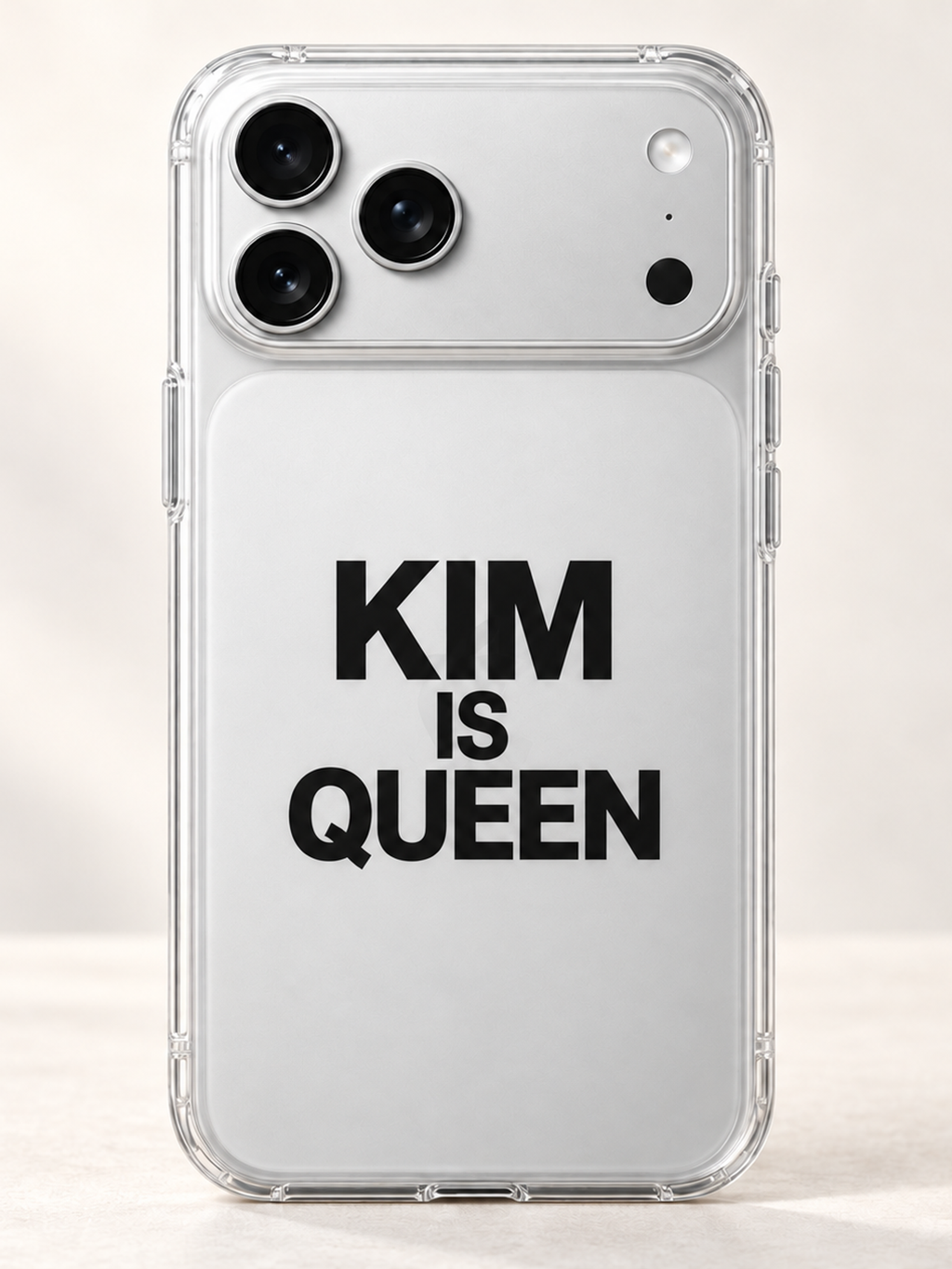 KIM IS QUEEN phone-case iphone-17-pro-max mockup
