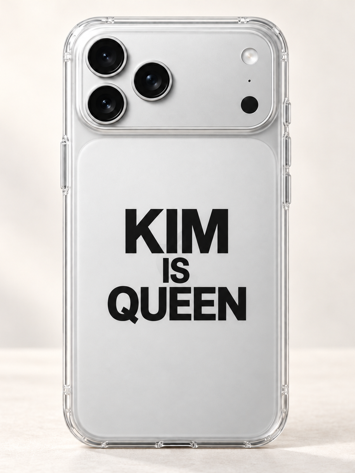 KIM IS QUEEN phone-case iphone-17-pro-max mockup