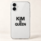 KIM IS QUEEN phone-case iphone-16-plus mockup