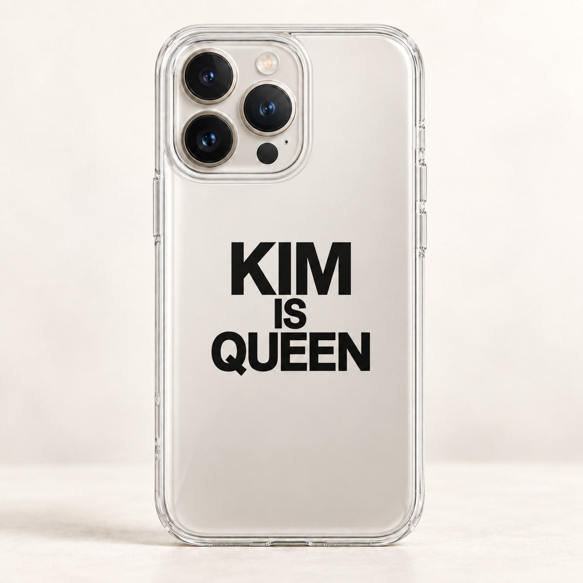 KIM IS QUEEN phone-case iphone-16-pro-max mockup