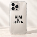 KIM IS QUEEN phone-case iphone-16-pro mockup