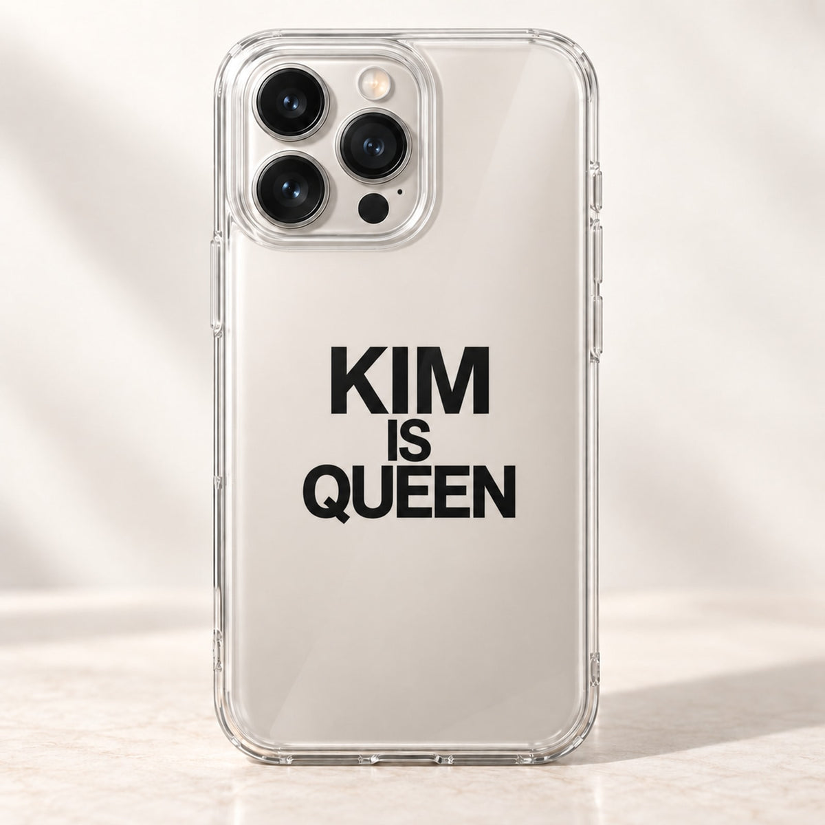 KIM IS QUEEN phone-case iphone-16-pro mockup