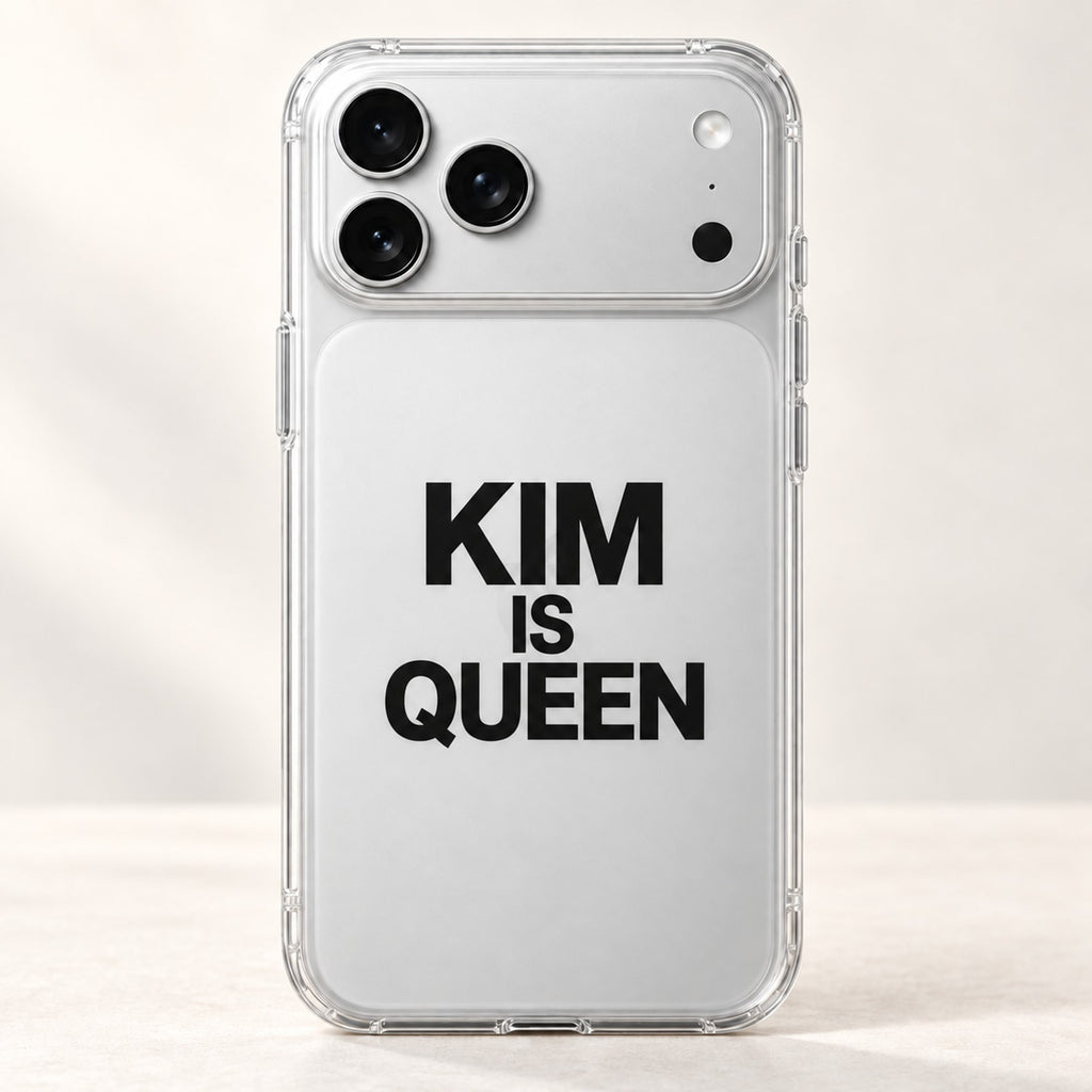 KIM IS QUEEN phone-case iphone-17-pro-max mockup