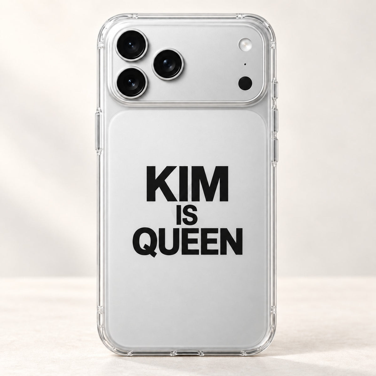 KIM IS QUEEN phone-case iphone-17-pro-max mockup