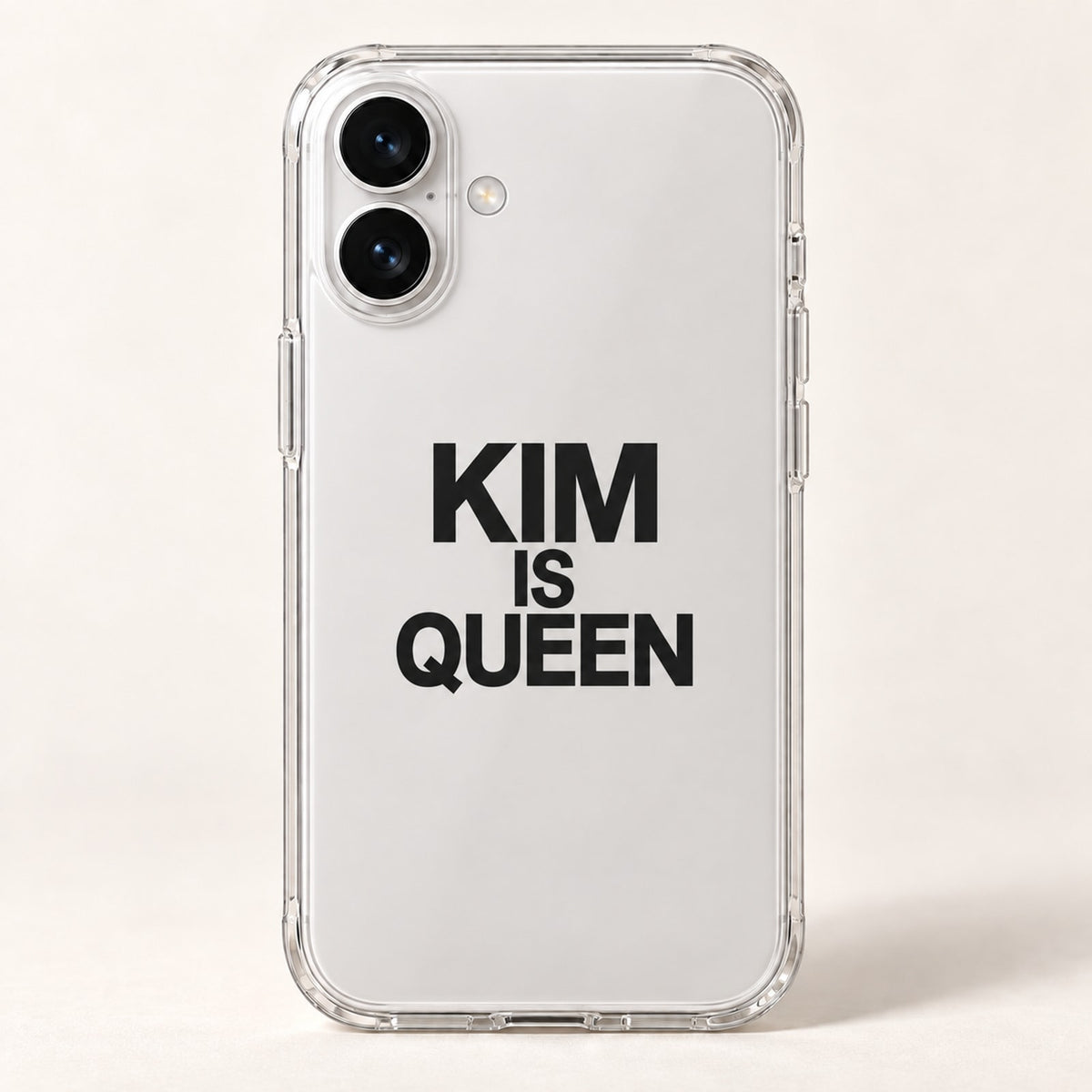 KIM IS QUEEN phone-case iphone-17 mockup