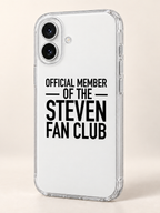 OFFICIAL MEMBER OF THE STEVEN FAN CLUB phone-case iphone-16 mockup