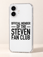 OFFICIAL MEMBER OF THE STEVEN FAN CLUB phone-case iphone-17 mockup