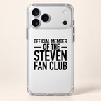 OFFICIAL MEMBER OF THE STEVEN FAN CLUB phone-case iphone-17-pro mockup