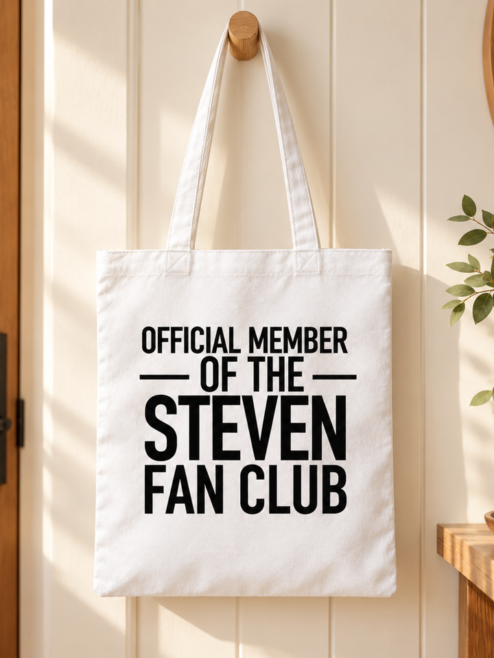 Official Member Of The Steven Fan Club - Tote Bag