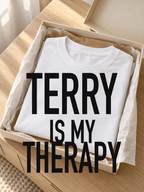 TERRY IS MY THERAPY men-tshirt gift mockup