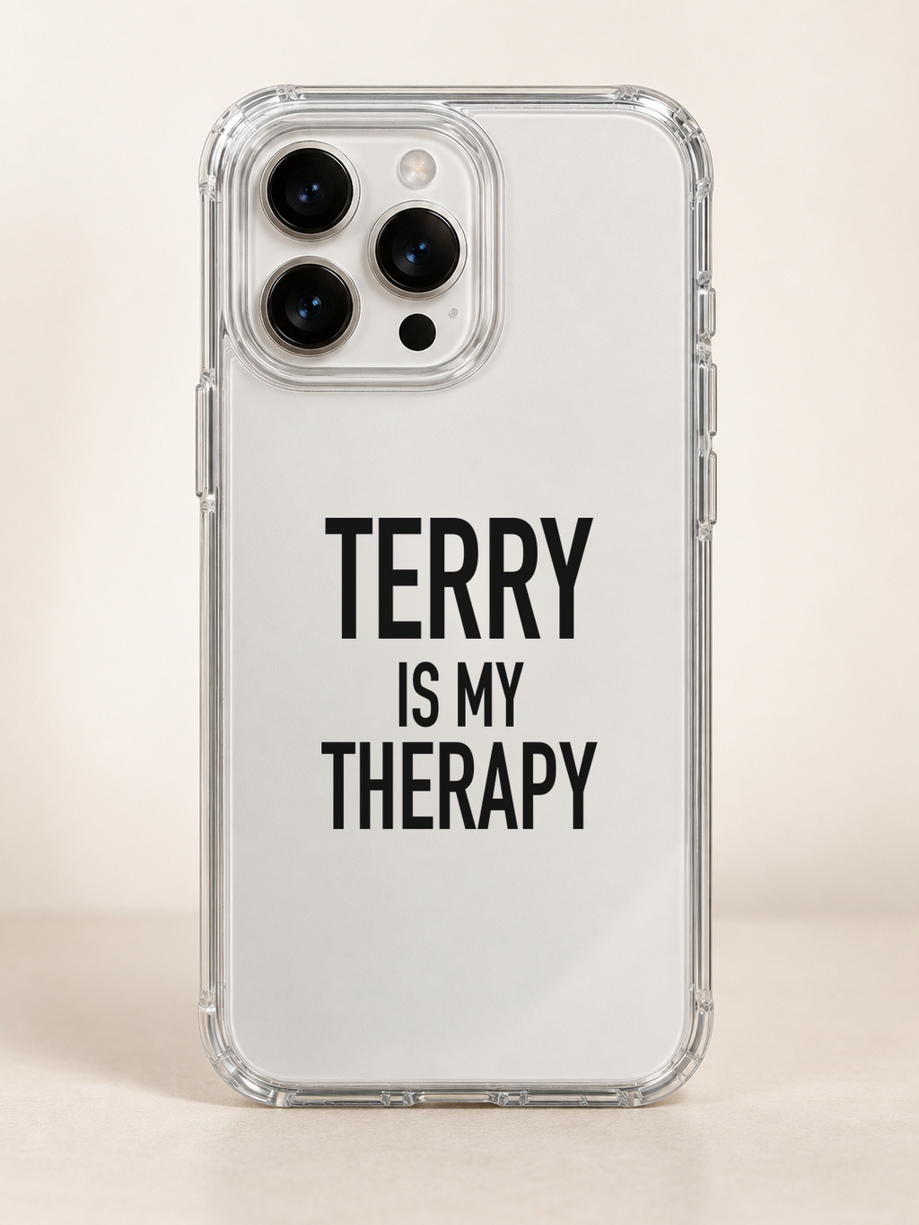 TERRY IS MY THERAPY phone-case iphone-16-pro mockup