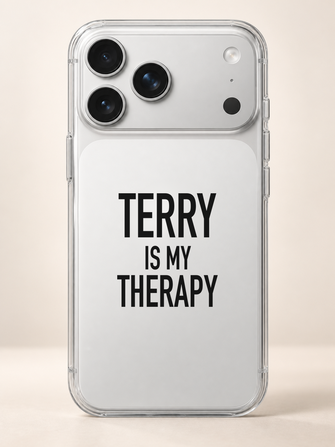 TERRY IS MY THERAPY phone-case iphone-17-pro-max mockup